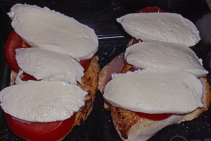 H&auml;hnchenbrust Caprese 10