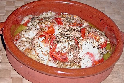 H&auml;hnchenbrust Caprese 5