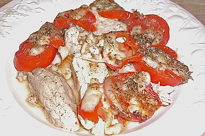 H&auml;hnchenbrust Caprese 7