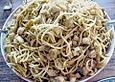 B&auml;rlauch - Spaghetti mit Rotbarsch