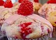 Zitronige Himbeermuffins