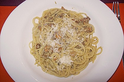 Waldpilze Carbonara 1