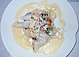 Baby - Steinbutt mit Prosecco - Schaum
