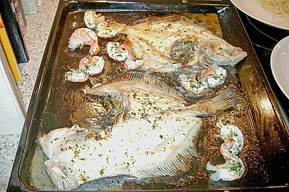 Baby - Steinbutt mit Prosecco - Schaum 1