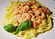 Shrimps - Wei&szlig;wein - Sauce f&uuml;r Pasta