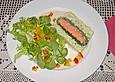Fischterrine mit Wirsing und Lachsforelle