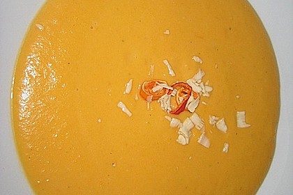 Topinambur - Cremesuppe mit wei&szlig;er Schokolade und Chili 4