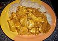 Huhn in Erdnusssauce