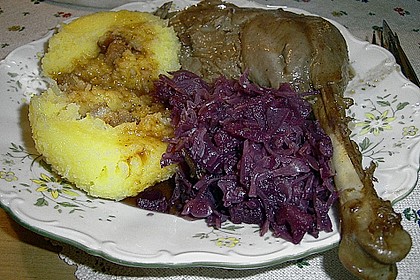 Weihnachtliche G&auml;nsekeule 2