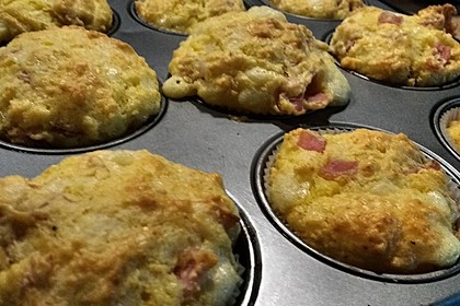 Herzhafte Schinken-Käse-Muffins 32