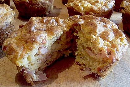 Herzhafte Schinken-Käse-Muffins 55