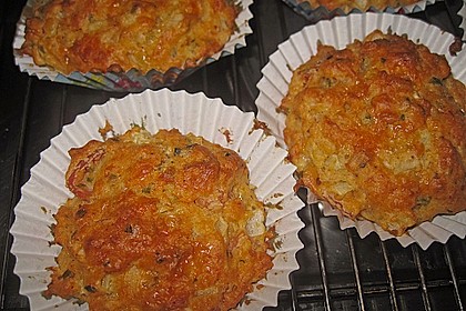Herzhafte Schinken-Käse-Muffins 48