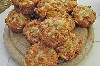 Herzhafte Schinken-Käse-Muffins 25