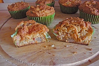 Herzhafte Schinken-Käse-Muffins 50