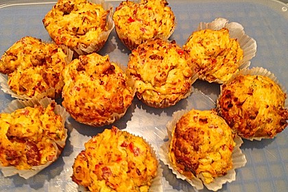 Herzhafte Schinken-Käse-Muffins 52