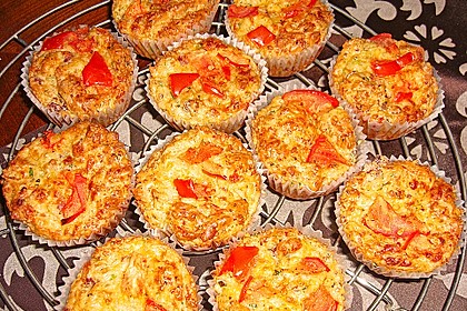 Herzhafte Schinken-Käse-Muffins 16