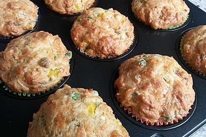 Herzhafte Schinken-Käse-Muffins 46