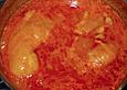 Afrikanisches Tomaten - H&auml;hnchen mit Reis oder Couscous