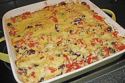H&auml;hnchen - Tortilla - Auflauf 8