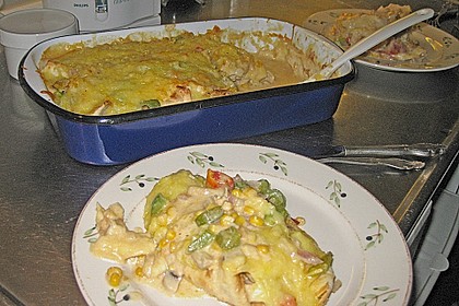 H&auml;hnchen - Tortilla - Auflauf 9