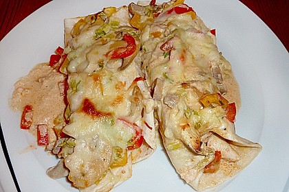 H&auml;hnchen - Tortilla - Auflauf 10