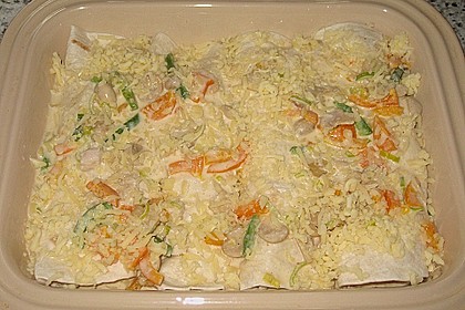H&auml;hnchen - Tortilla - Auflauf 22