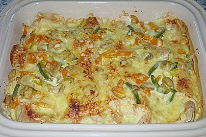 H&auml;hnchen - Tortilla - Auflauf 23