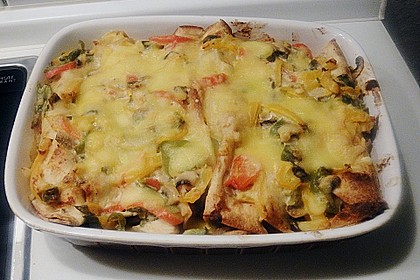 H&auml;hnchen - Tortilla - Auflauf 28