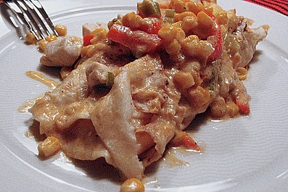 H&auml;hnchen - Tortilla - Auflauf 4