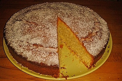 Kokoskuchen mit Kokosmilch 14