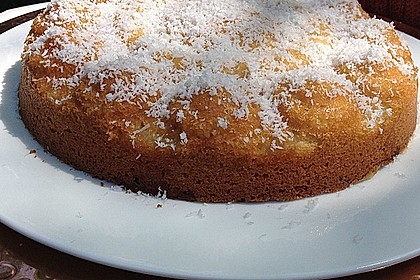 Kokoskuchen mit Kokosmilch 6