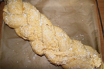 Buttermilch - Hefezopf 3