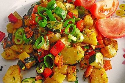 Bratkartoffeln vegetarisch 2