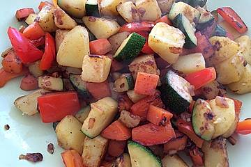 Bratkartoffeln vegetarisch
