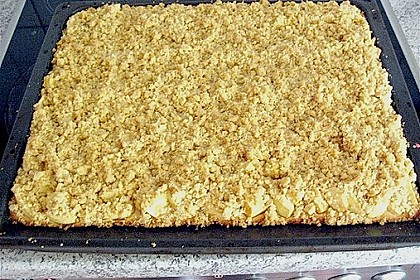Apfel - Streuselkuchen vom Blech 43