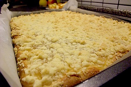 Apfel - Streuselkuchen vom Blech 19