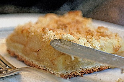 Apfel - Streuselkuchen vom Blech 24