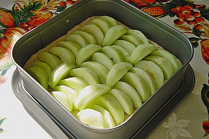 Apfel - Streuselkuchen vom Blech 37