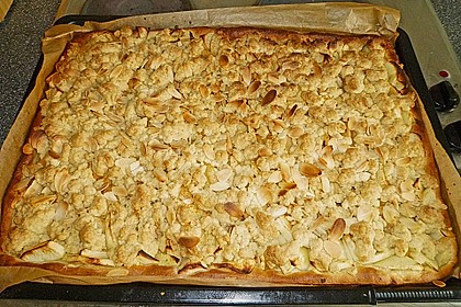 Apfel - Streuselkuchen vom Blech 23