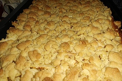 Apfel - Streuselkuchen vom Blech 29
