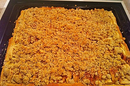Apfel - Streuselkuchen vom Blech 26