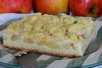 Apfel - Streuselkuchen vom Blech 16