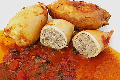 Mein gef&uuml;llter Tintenfisch 5