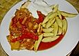 Schnelles H&auml;hnchengulasch