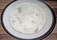 H&uuml;hnersuppe mit Ei - Zitronen - Sauce