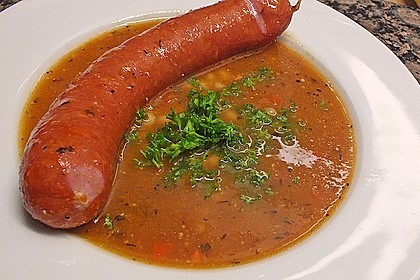 Astrids schnelle Bohnensuppe 1