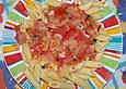Spaghetti mit pikanter Orangen - Grapefruit - Sauce