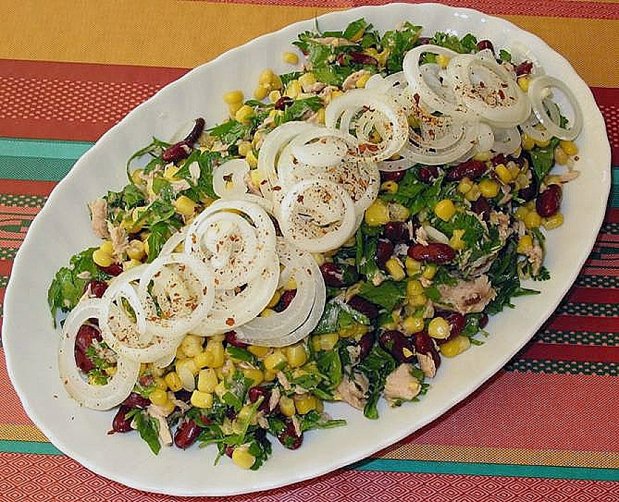 Spanischer Salat Mit Thunfisch — Rezepte Suchen