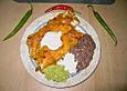 Mexikanische Puten - Enchiladas mit Guacamole und Bohnenmus