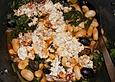 Bohnen - Mangold - Feta - Pfanne